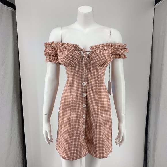 * NEW MAJORELLE Golden Gal Dress Pink D75 - Picture 5 of 10